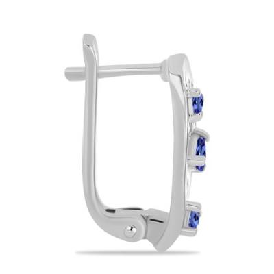 BUY TANZANITE GEMSTONE EARRINGS IN 925 STERLING SILVER – BULK SUPPLIER & B2B EXPORTER | JEWELPIN